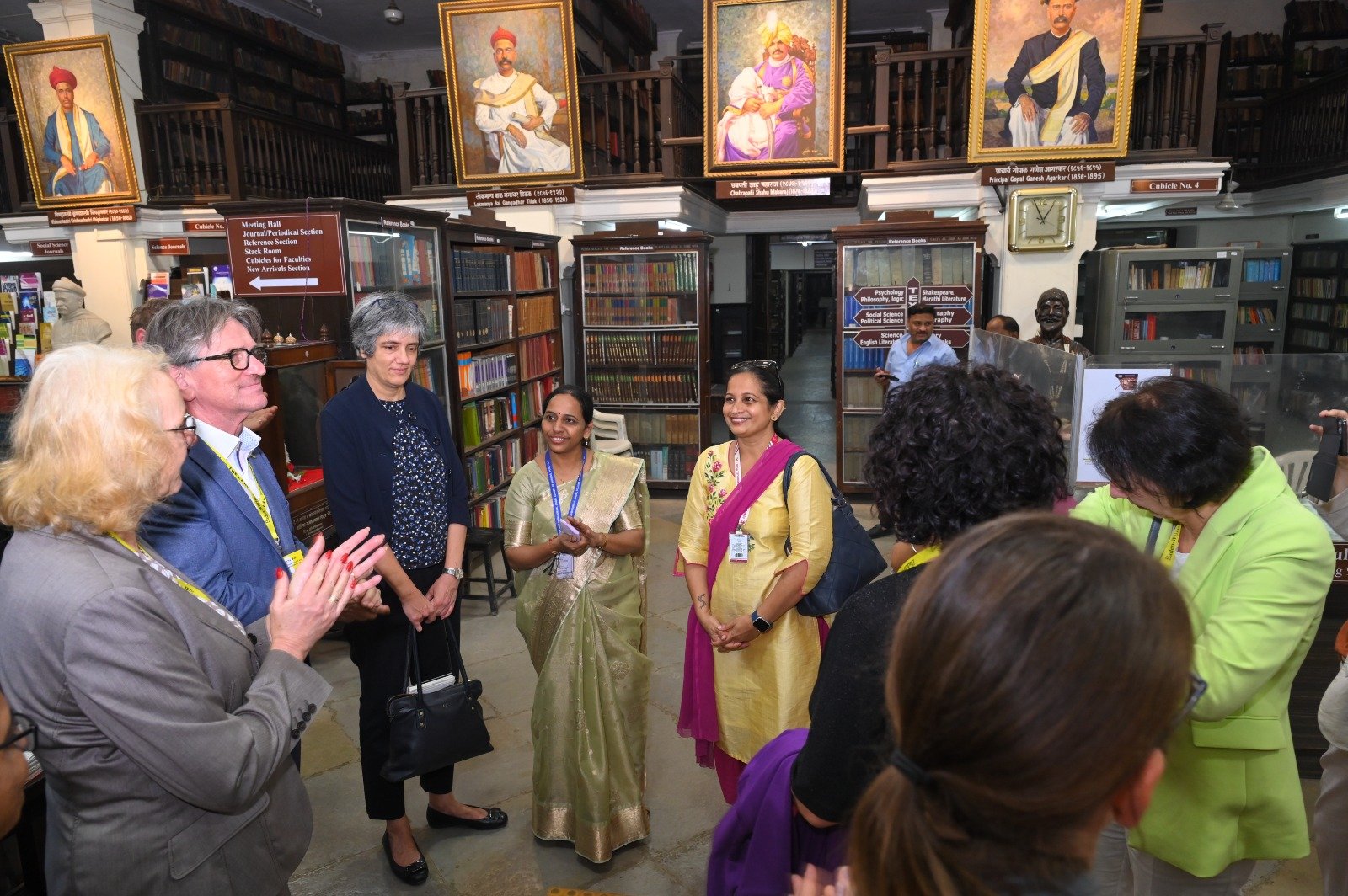 VISIT OF GERMAN MINISTRY