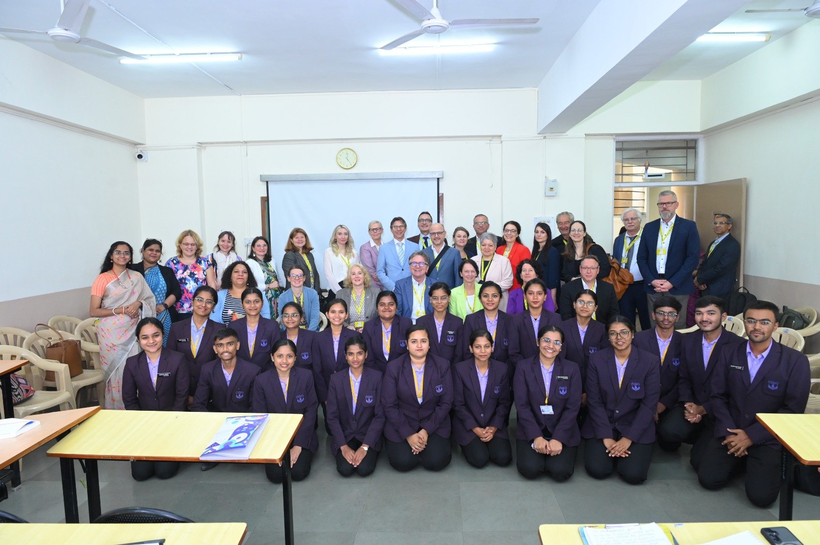 VISIT OF GERMAN MINISTRY